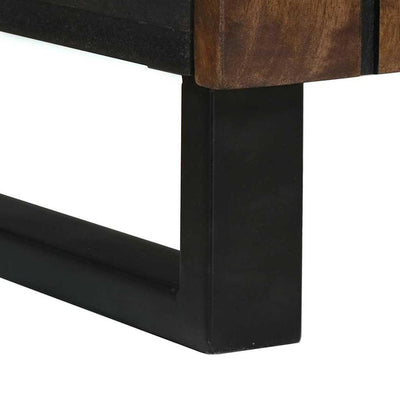 Sivupöytä Ruskea 40 x 33 x 75 cm täysi mangopuu