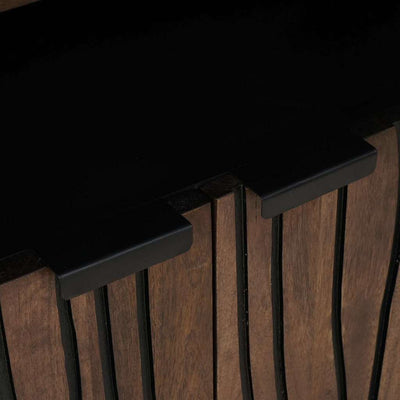 Sivupöytä Ruskea 60 x 33 x 75 cm täysi mangopuu