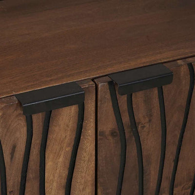 Media-säilytyskaapit ja hyllyt Ruskea 60 x 33.5 x 75 cm