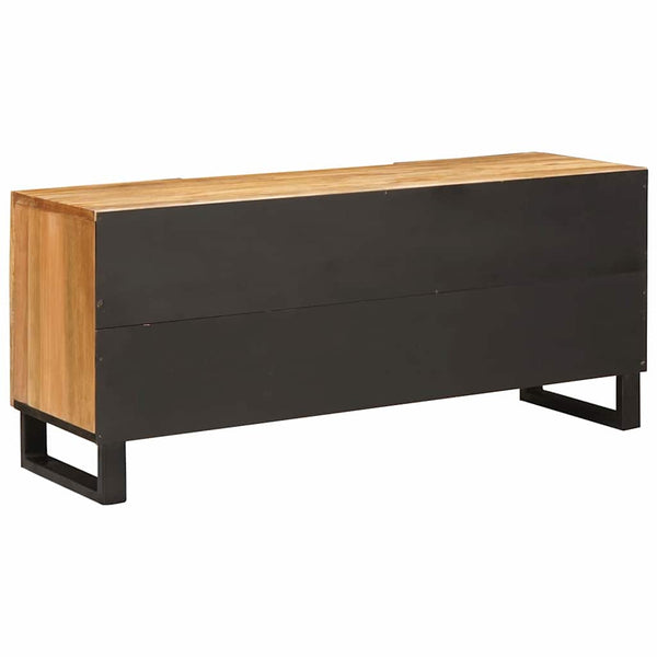 TV-kaappi Ruskea 105 x 33 x 46 cm Kiinteä mango puu