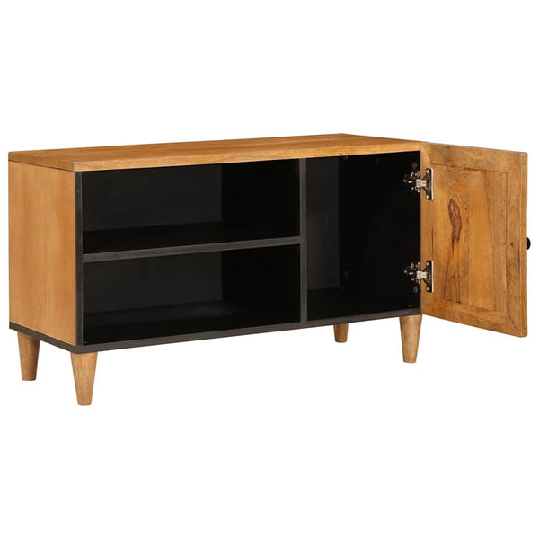 TV-yksiköt hyllyllä Vaaleanruskea 80 x 33 x 46 cm Tekninen puu