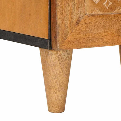 Sivupöytä Vaaleanruskea 33.5 x 40 x 75 cm