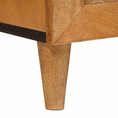 Sivupöytä Vaaleanruskea 33.5 x 60 x 75 cm