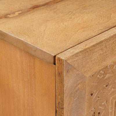 Sivupöytä Vaaleanruskea 33.5 x 90 x 75 cm