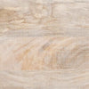 Beige yöpöytä 2 kpl 40 x 33 x 46 cm täyttä mangopuuta