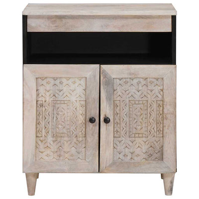 Sivupöytä Valkoinen 33.5 x 60 x 75 cm