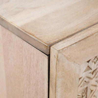 Sivupöytä Valkoinen 33.5 x 60 x 75 cm