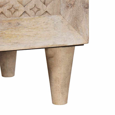 Sivupöytä Valkoinen 33.5 x 60 x 75 cm