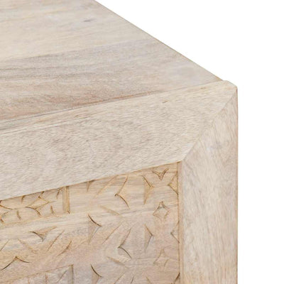 Sivupöytä Valkoinen 33.5 x 80 x 75 cm