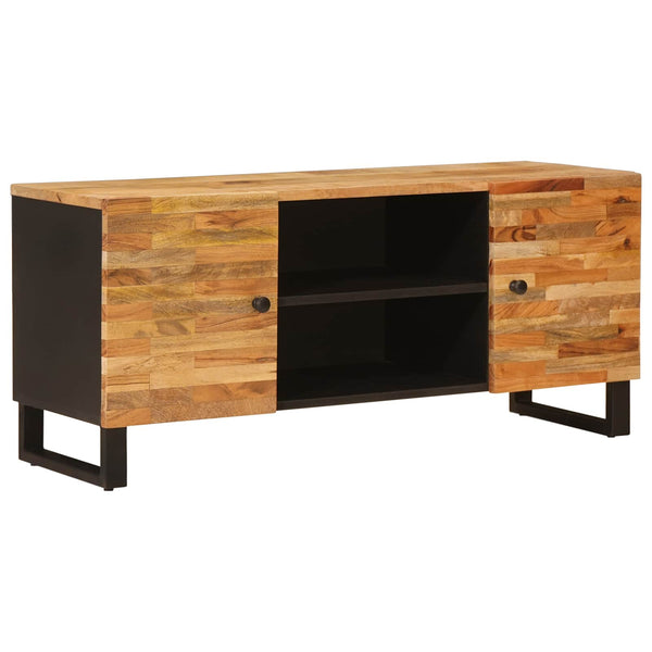TV-kaappi Ruskea 105 x 33 x 46 cm Kiinteä mango puu