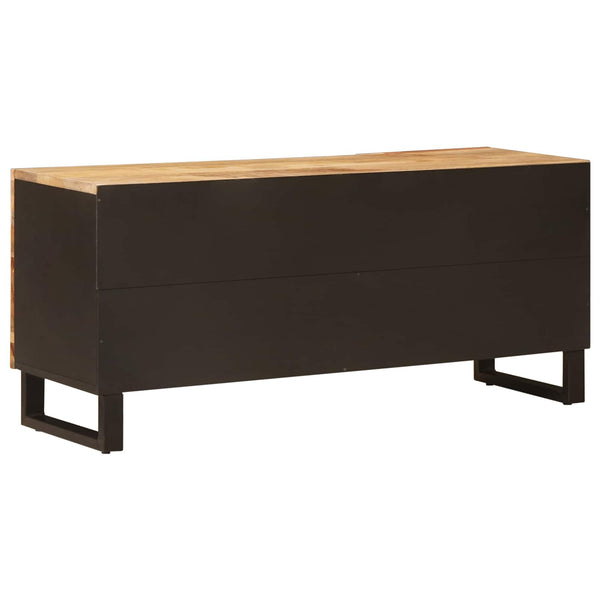 TV-kaappi Ruskea 105 x 33 x 46 cm Kiinteä mango puu