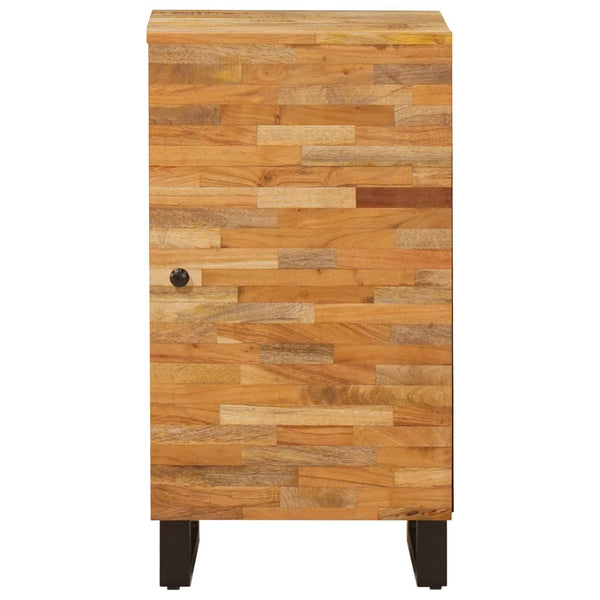 Sivukaappi ovella Ruskea 40 x 33 x 75 cm Kiinteä mango puu