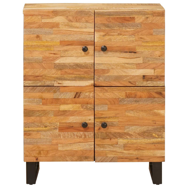 Sivukaappi Ruskea 60 x 33 x 75 cm Kiinteä mango puu