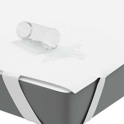 Valkoinen patjansuoja Golgotiu 160x220cm (vedenpitävä)