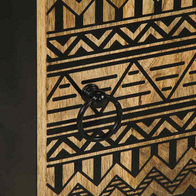 Kylpyhuoneen kaappi Albertina 38x33,5x58cm (mangopuu)