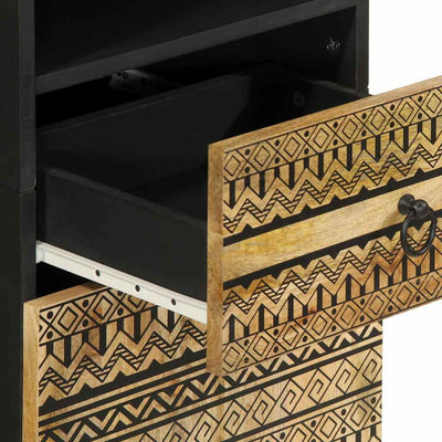 Kylpyhuoneen kaappi Elizia 38x33,5x160cm (mangopuu)