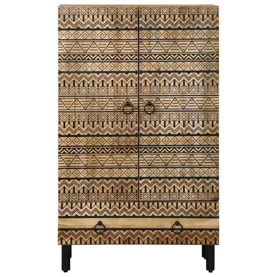 Senkki 60x33,5x110 cm täysi karkea mangopuu
