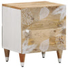 yöpöytäkaapit 2 kpl 40x33,5x46 cm massiivipuu mango