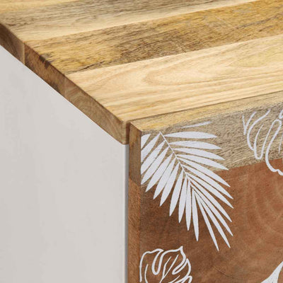 Yöpöytäkaappi Mazhar 40x33,5x46cm (massiivipuu mango)