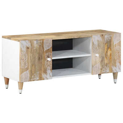 TV Kaappi 105x33,5x46 cm Massiivipuu Mango