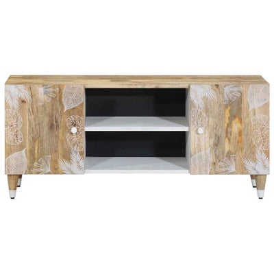 TV Kaappi 105x33,5x46 cm Massiivipuu Mango