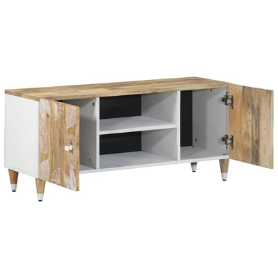 TV Kaappi 105x33,5x46 cm Massiivipuu Mango