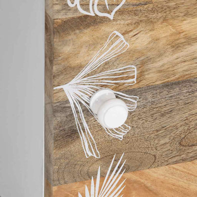 Sohvapöytä Oudeh 80x50x40cm (mangopuu)