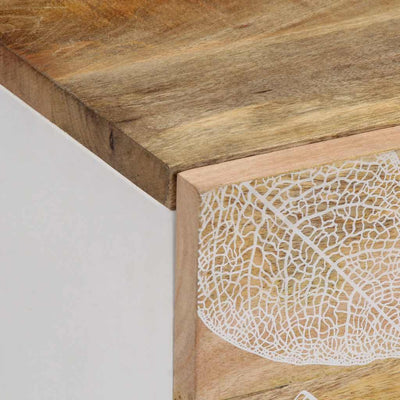 Sohvapöytä 100x54x40 cm täysi mangopuu