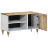 TV-taso 80x31,5x46 cm täysi mangopuu