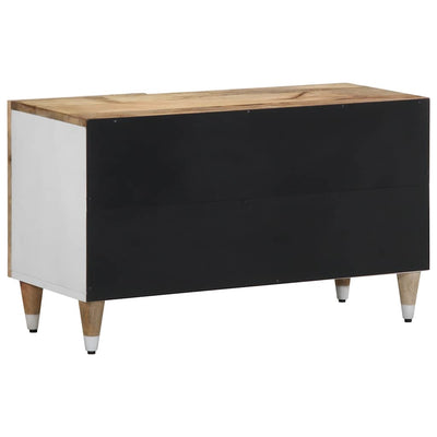 TV-taso 80x31,5x46 cm täysi mangopuu