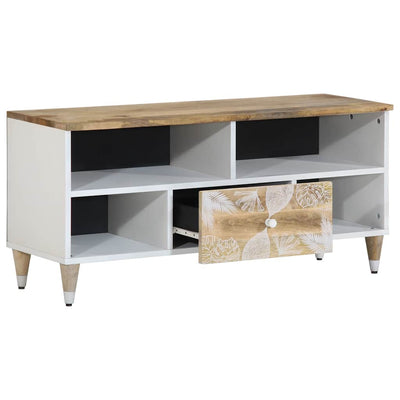TV Kaappi 100x33,5x46 cm Massiivipuu Mango