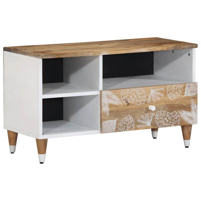TV Kaappi 80x33,5x46 cm Massiivipuu Mango
