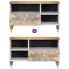 TV Kaappi 80x33,5x46 cm Massiivipuu Mango