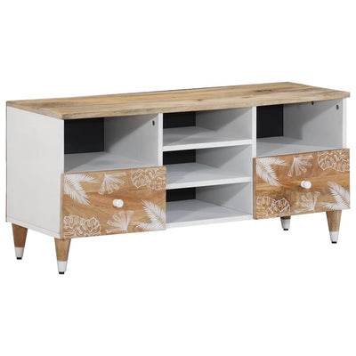 TV Kaappi 100x33,5x46 cm Massiivipuu Mango