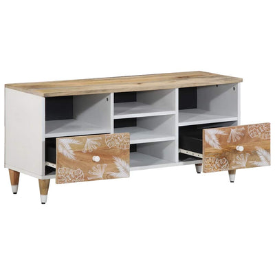 TV Kaappi 100x33,5x46 cm Massiivipuu Mango