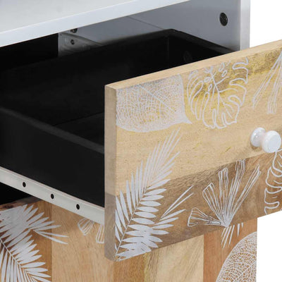 Kylpyhuoneen kaappi Burzo 38x33,5x160cm (mangopuu)