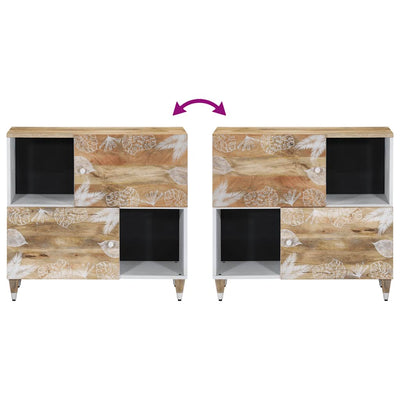 Senkki 80x33,5x75 cm Massiivipuu Mango
