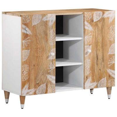 Senkki 90x33,5x75 cm Massiivipuu Mango