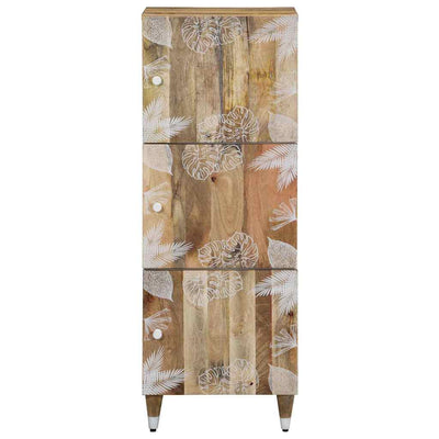 Highboard 40x33,5x110 cm Massiivipuu Mango