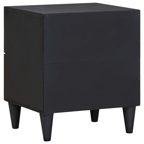 Yöpöytä 2 pcs Ruskea 40 x 33,5 x 46 cm Kiinteä mango puu