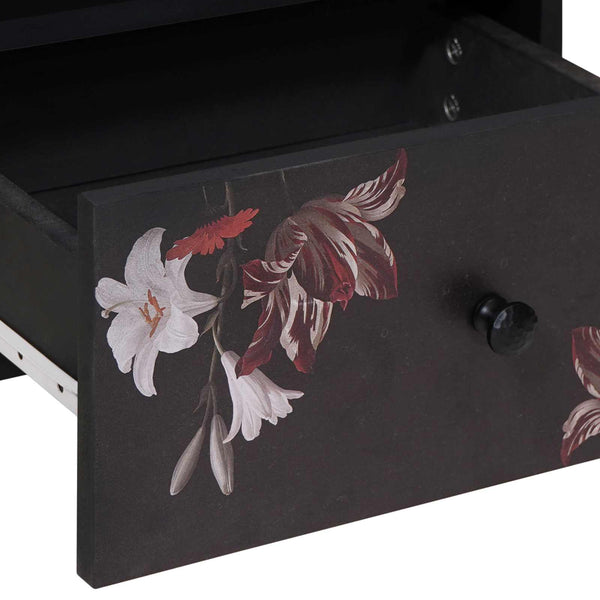 Yöpöytä 2 pcs Ruskea 40 x 33 x 46 cm Kiinteä mango puu