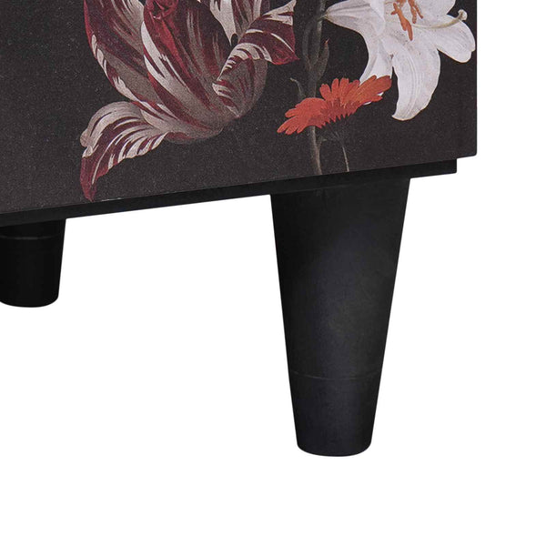 Yöpöytä 2 pcs Ruskea 40 x 33 x 46 cm Kiinteä mango puu