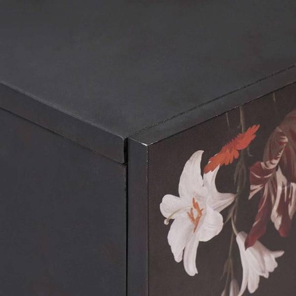 Yöpöytä Monivärinen 50 x 33 x 60 cm Kiinteä mango puu