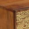 TV-kaappi Hunajaruskea 105 x 33 x 46 cm Kiinteä mango puu