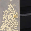 TV-kaappi Harmaa 105 x 33 x 46 cm Kiinteä mango puu