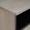 TV-kaappi Harmaa 100 x 33 x 46 cm Kiinteä mango puu
