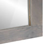 Kylpyhuoneen peili Harmaa 70 x 50 x 2,5 cm