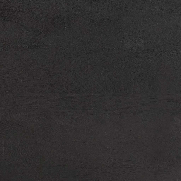 Yöpöytä ovella Musta 50 x 33 x 60 cm Kiinteä mango puu