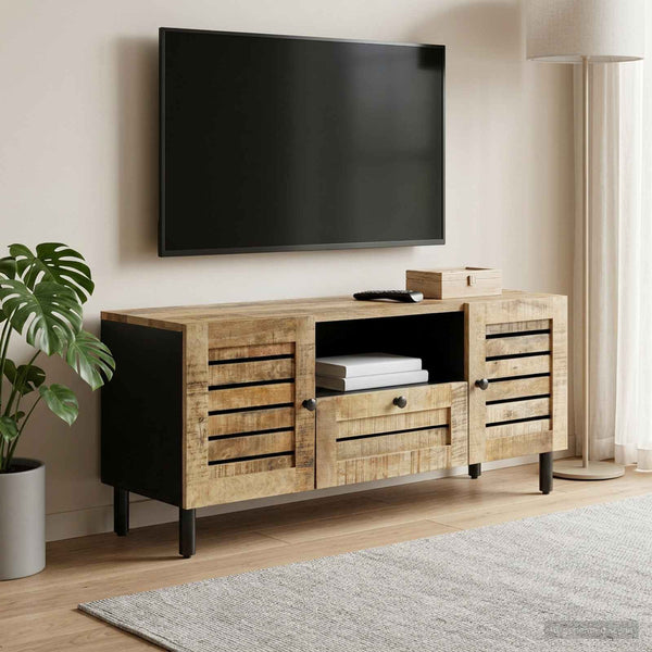 Säilytyskaapit Luonnollinen 105 x 33 x 46 cm Kiinteä mango puu