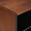 TV-kaappi Ruskea 100 x 33,5 x 46 cm Kiinteä mango puu